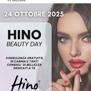 24 ottobre – Hino Beauty Day